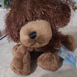 Webkinz Brown Dog HM195 Plush w/ Sealed Code Tag Ganz